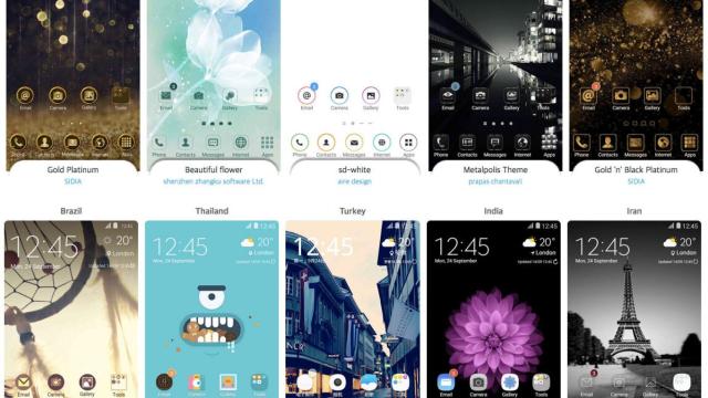 Estos son los mejores temas de 2016 para personalizar los Samsung Galaxy
