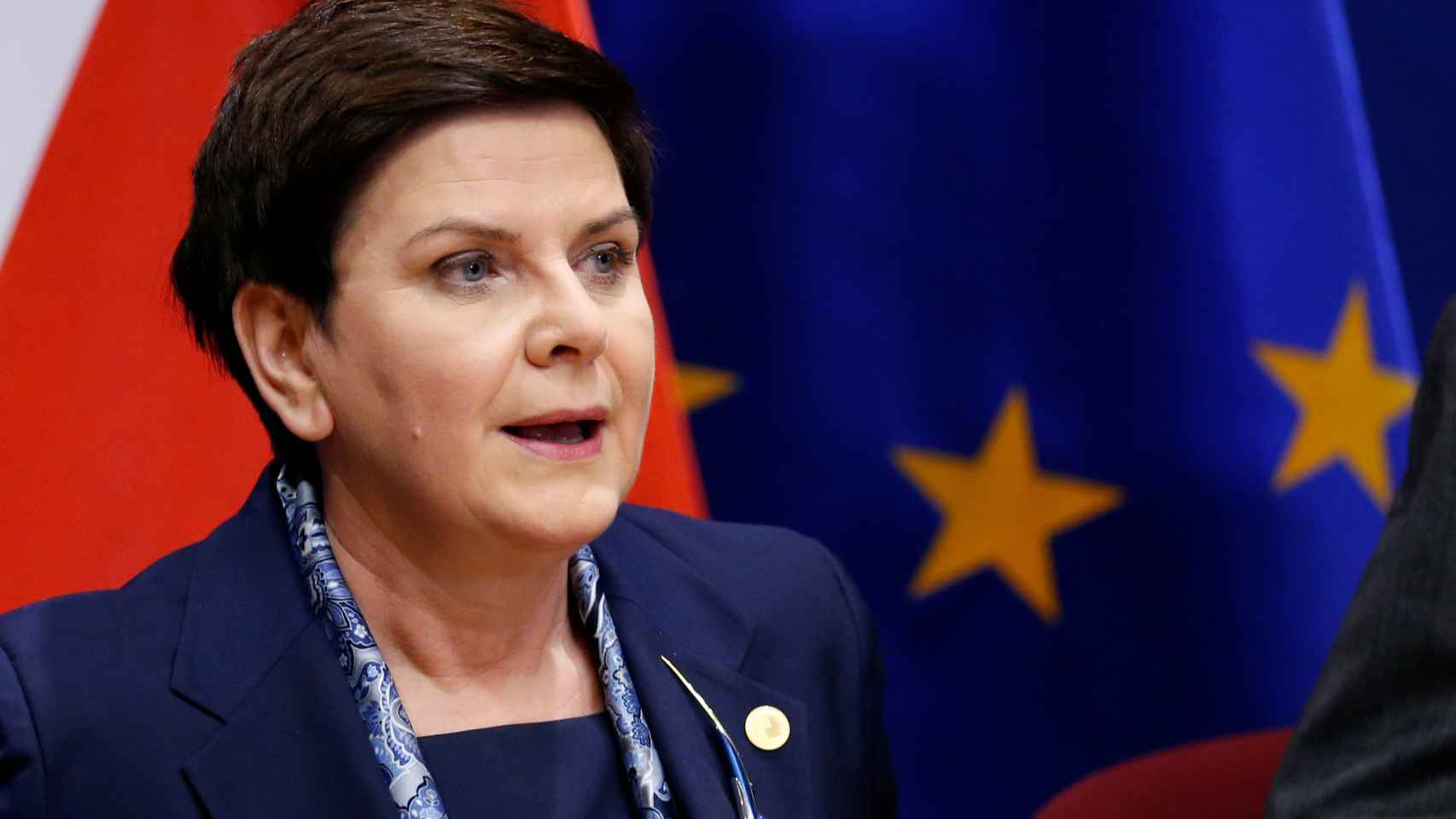 La primera ministra polaca no tiene miedo de quedarse aislada