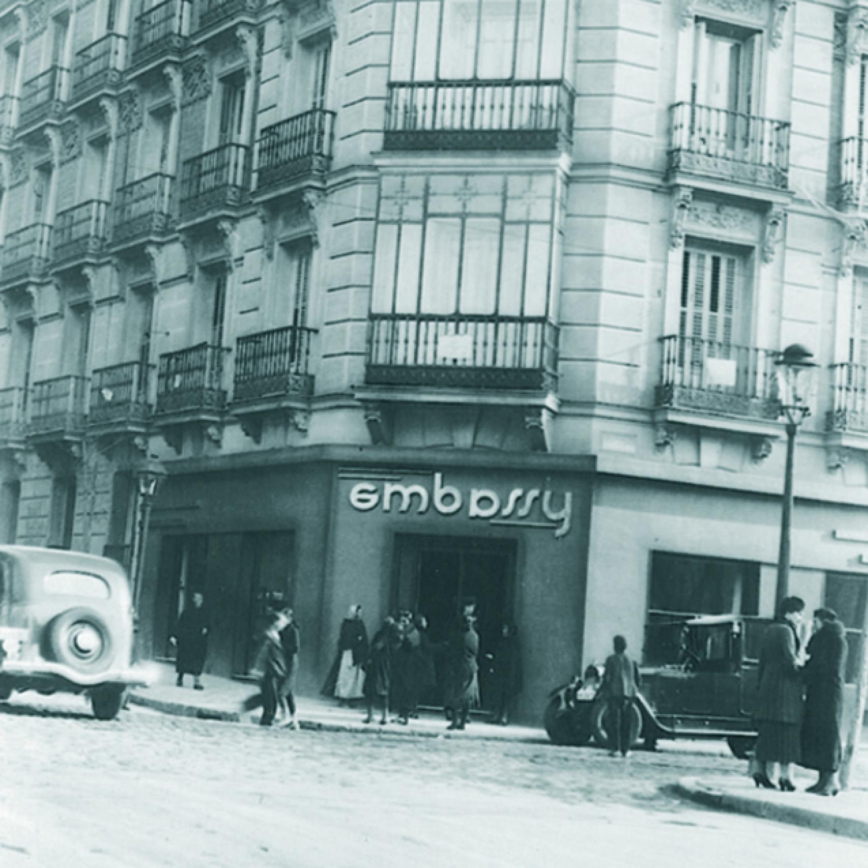 Exterior de Embassy en 1935, cuatro años después de su fundación.