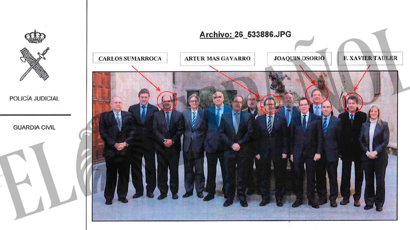 Reunión de Artur Mas con empresarios investigados