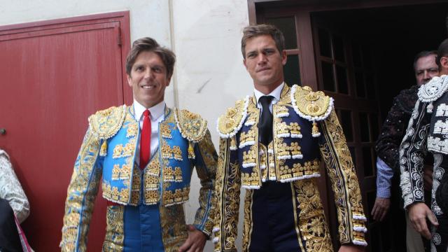 Manuel Díaz y Julio Benítez, juntos en Morón de la Frontera.