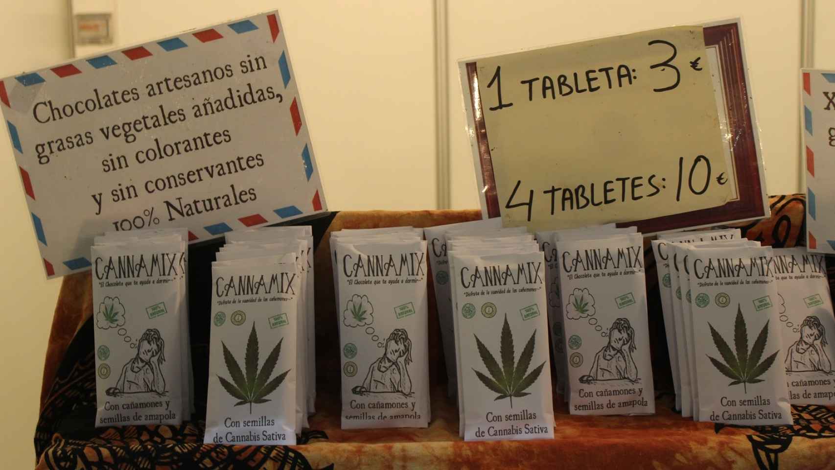 Las tabletas de chocolate con cannabis y semillas de amapola pueden ayudar a dormir