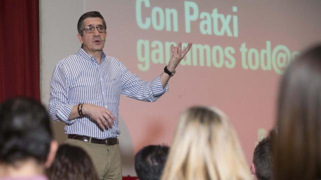 Patxi López, este sábado en Murcia.