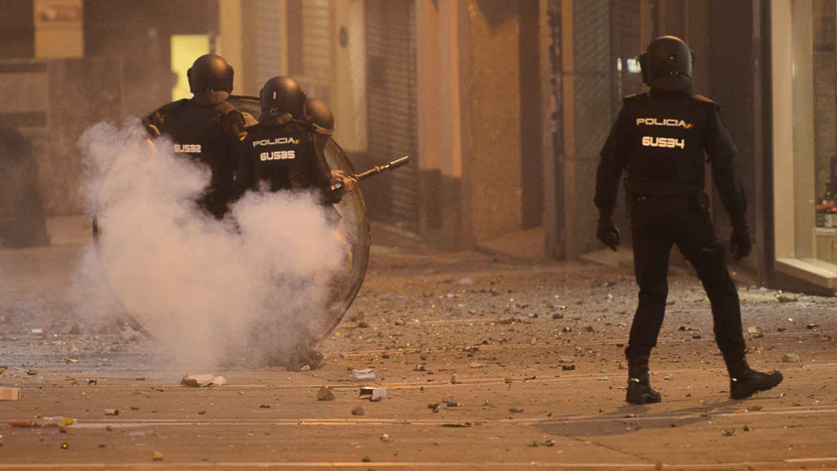 Violencia en Pamplona