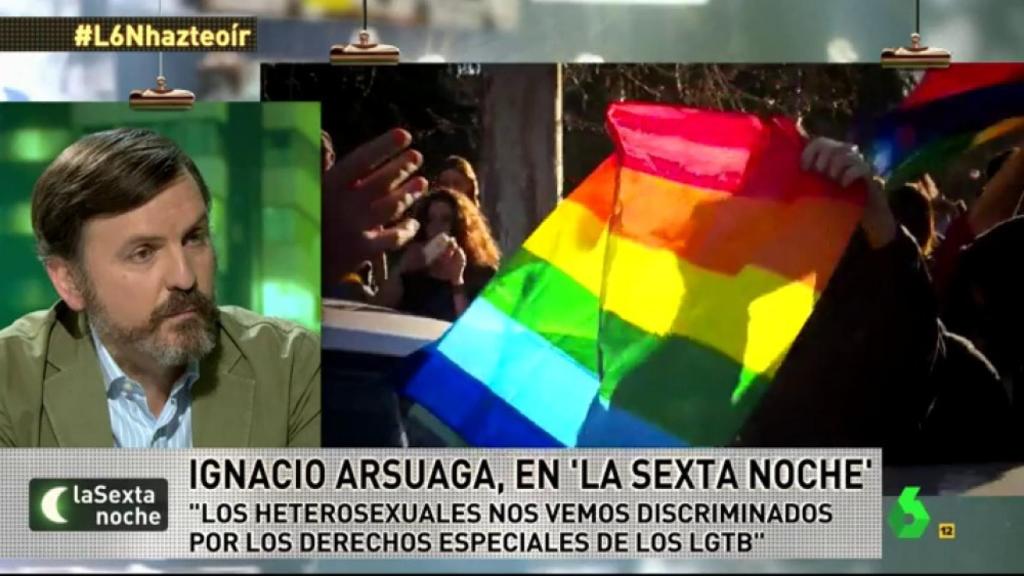 Polémicas declaraciones en 'laSexta Noche': Los heterosexuales vivimos discriminados