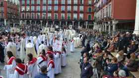 Imagen de archivo de la Semana Santa en Valladolid en 2018