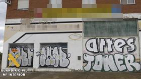 Burgos-Grafiti-delito-nave-industrial