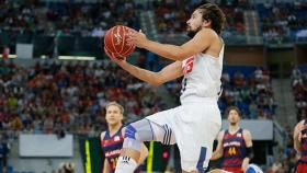 Llull, en un partido frente al Barcelona Lassa