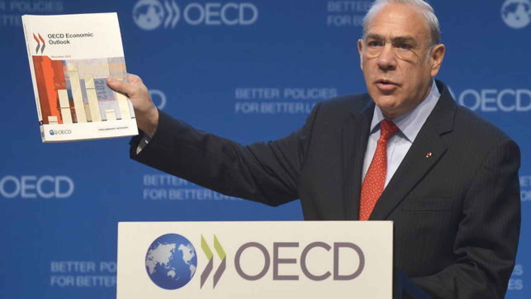 El secretario General de la OCDE, Ángel Gurría.