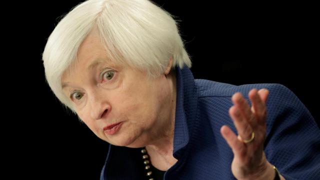 La presidenta de la Fed, Janet Yellen.