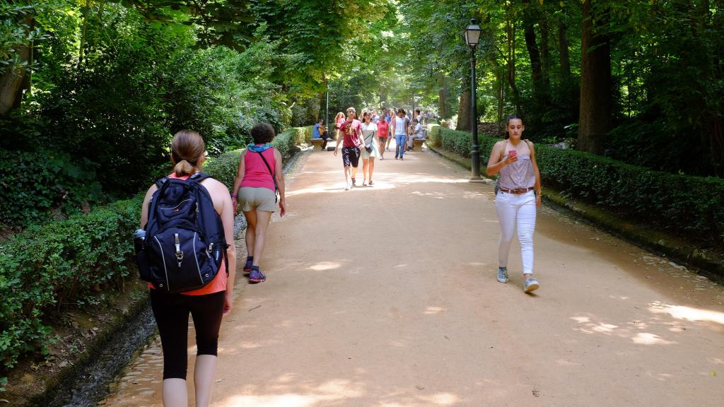 La cuesta de Gomérez, en Granada.