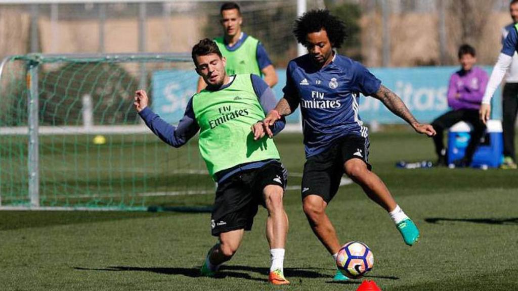 ENTRENAMIENTO SIN PEPE NI VARANE