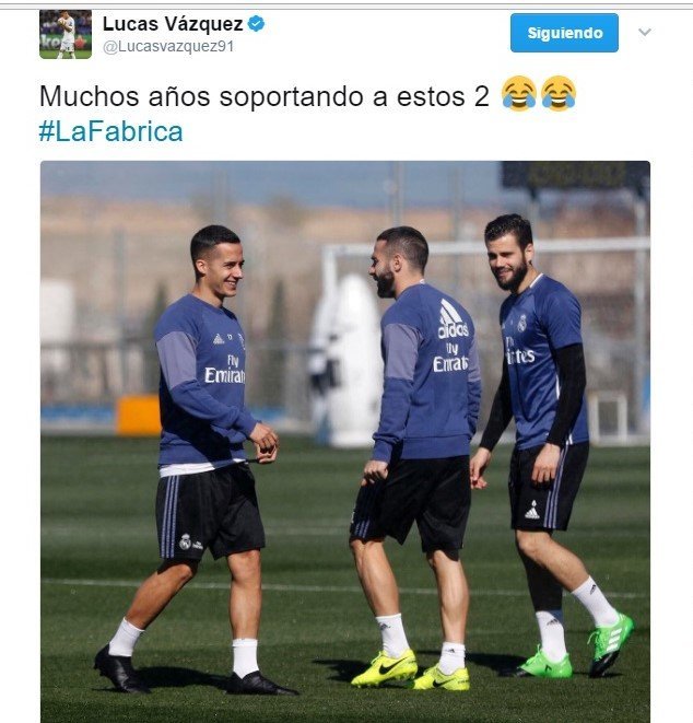 Lucas Vázquez, 'cansado' de Carvajal y Nacho