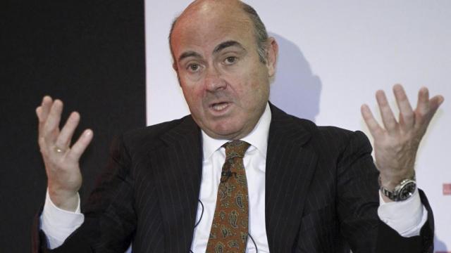 Luis de Guindos, ministro de Economía.