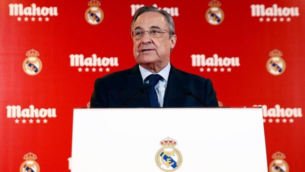 Florentino en el acto de Mahou