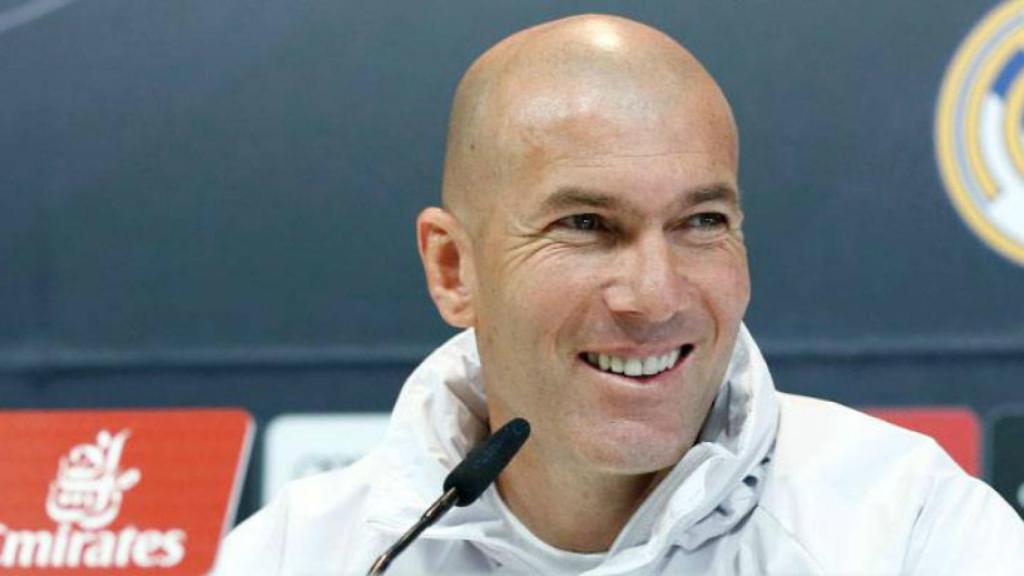 Zidane, en rueda de prensa