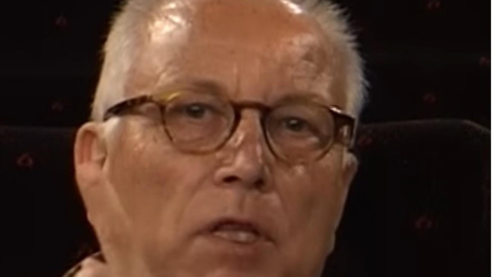 Antoni Llorens, durante una entrevista