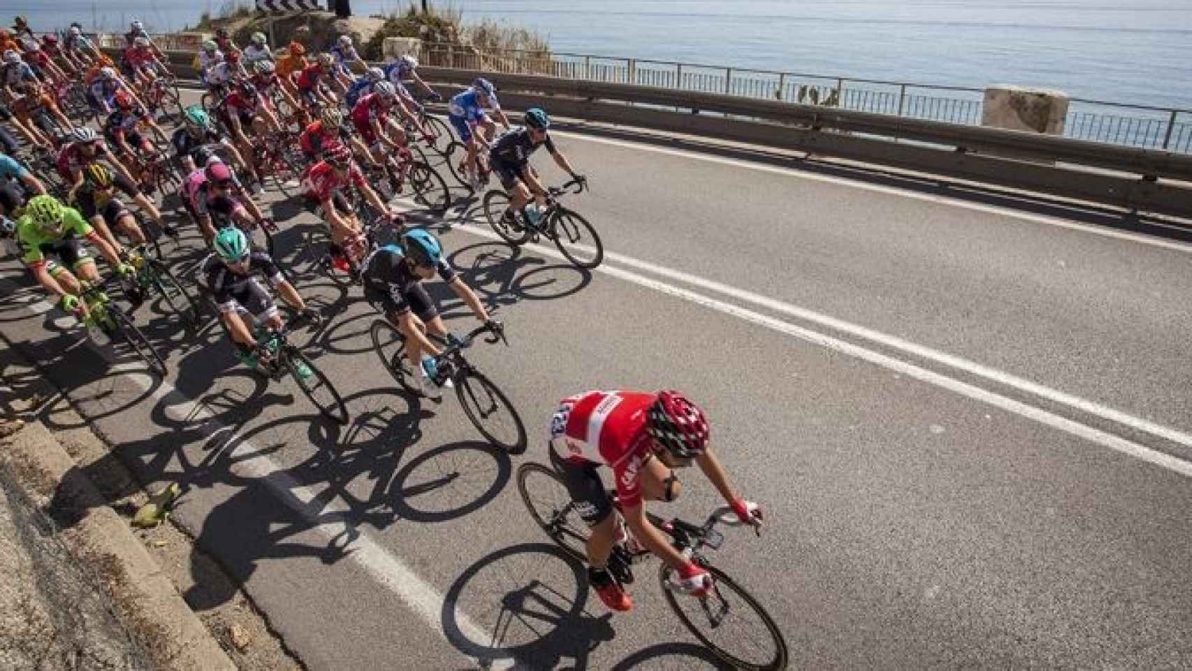 Panorámica de la primera etapa de la Vuelta a Cataluña