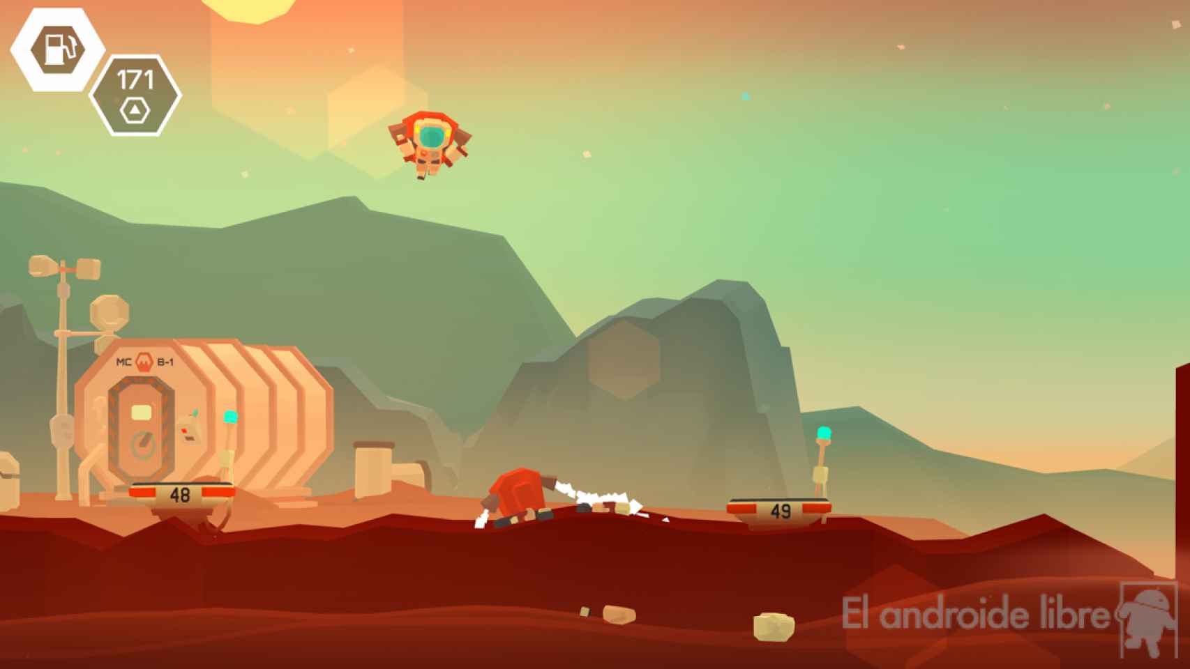 Un maravilloso juego de plataformas en el que exploramos Marte: MARS