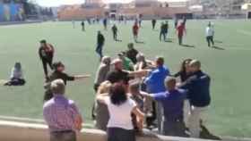 Batalla campal de padres en Mallorca