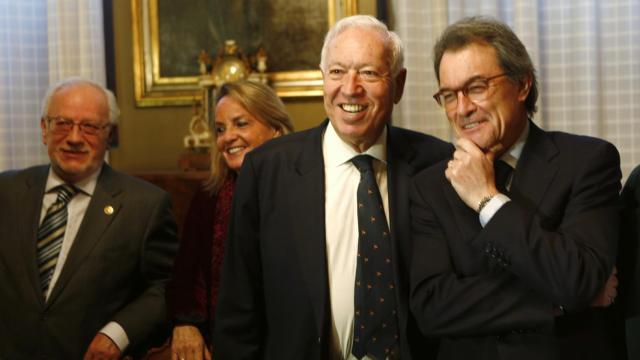 Margallo y Mas, en el Ateneo de Madrid.