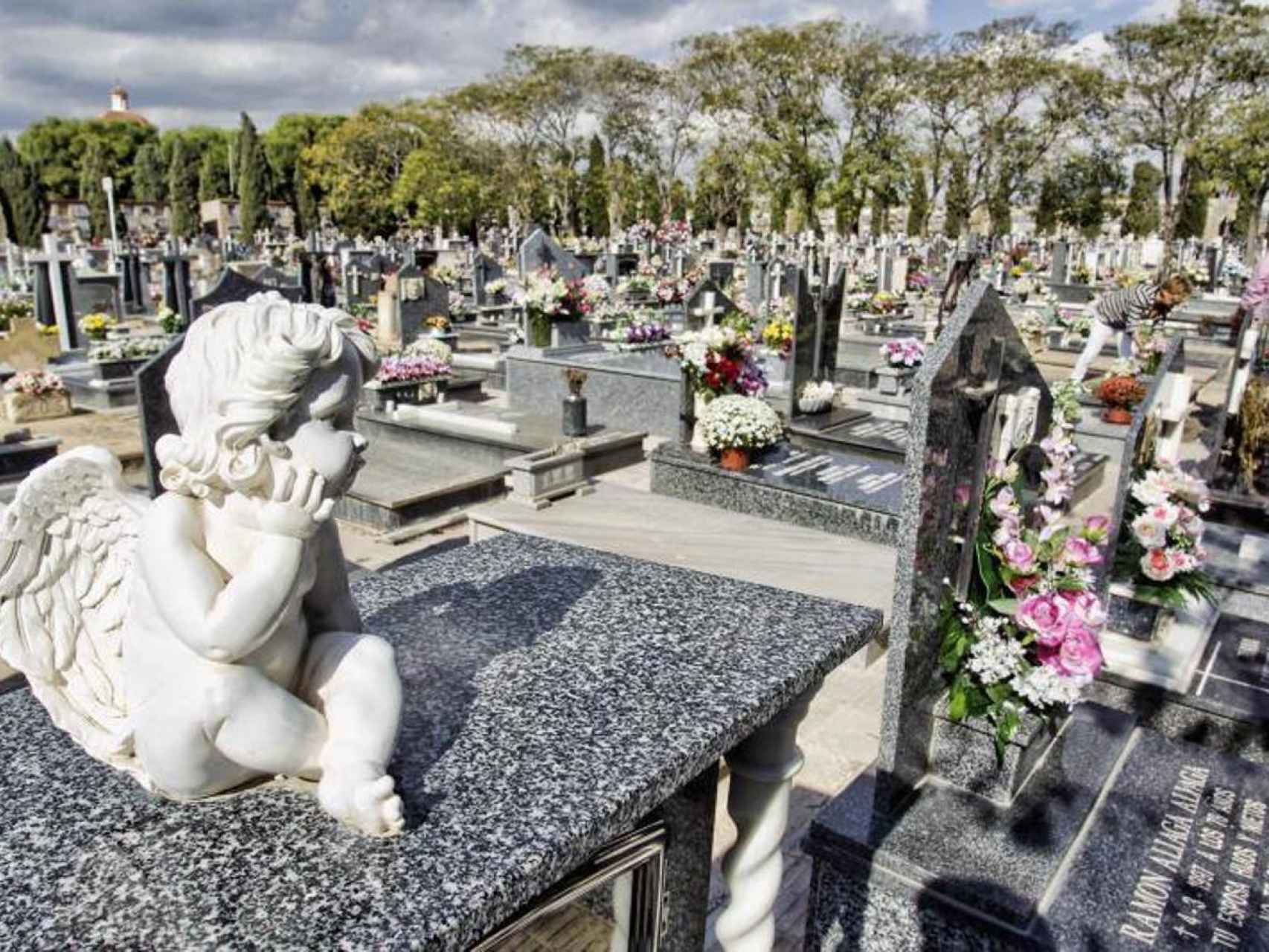 El cementerio de Almassora, un lugar por el cual 144 personas se han disputado un puesto de trabajo.