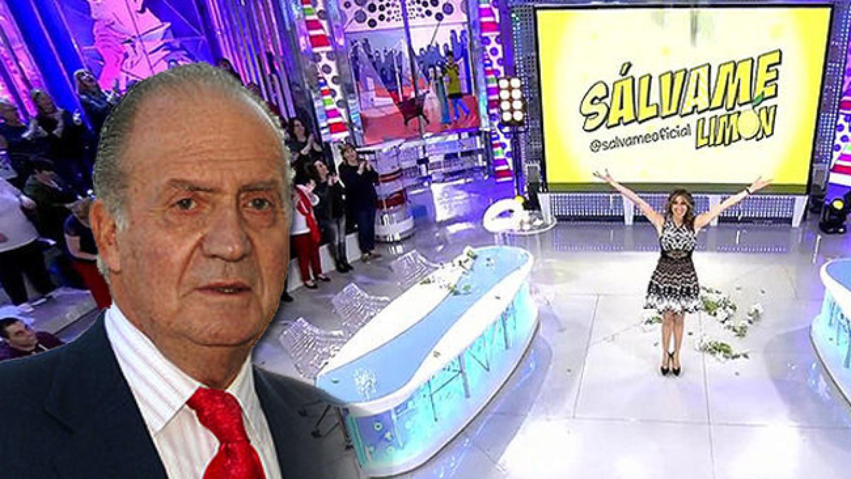 'Sálvame' asegura que el Rey Juan Carlos tuvo una amante en Telecinco