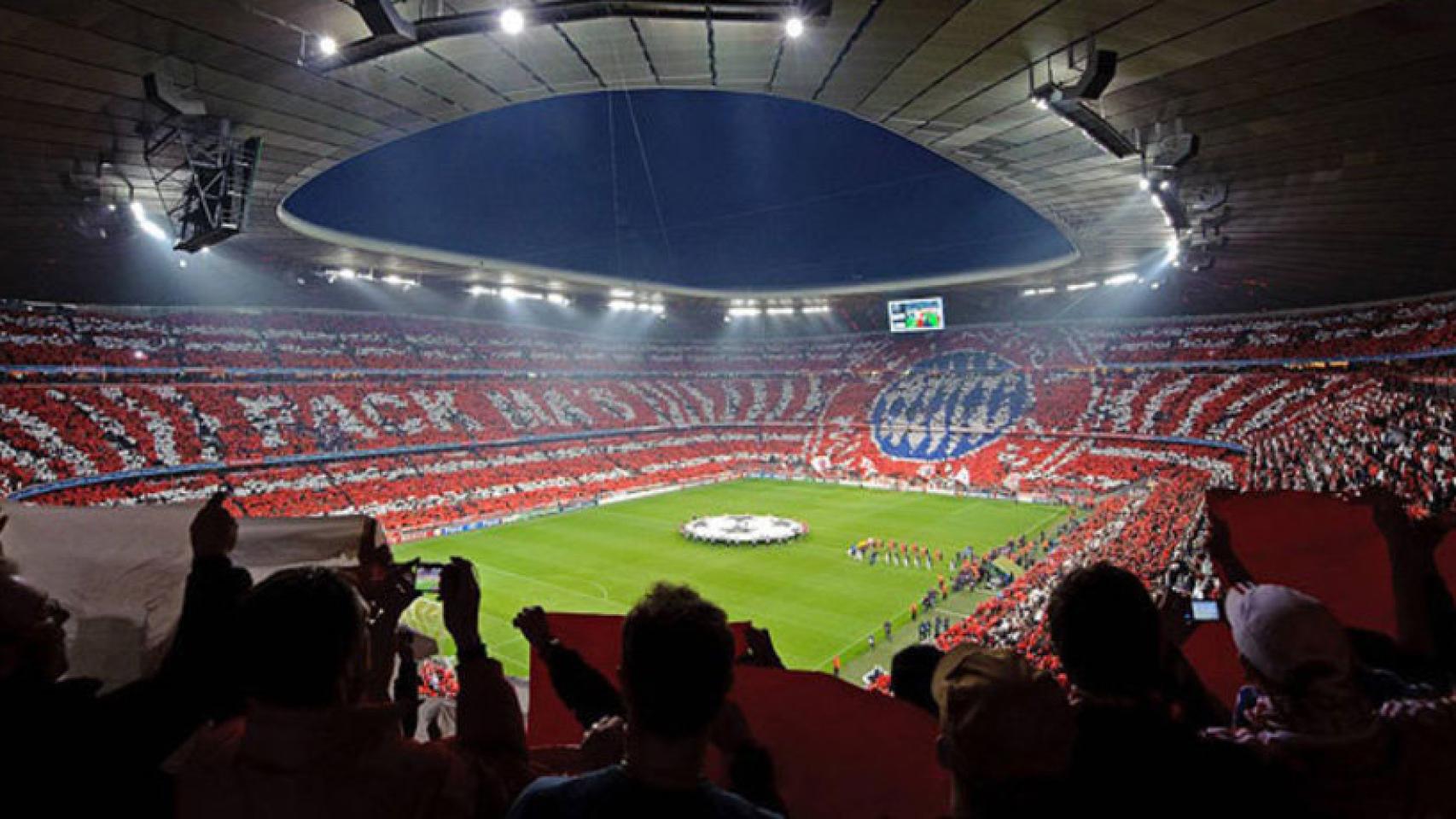 Allianz Arena, estadio del Bayern de Múnich. Foto: fcbayern.com