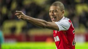 Mbappé celebra un gol. Foto: asmonaco.com