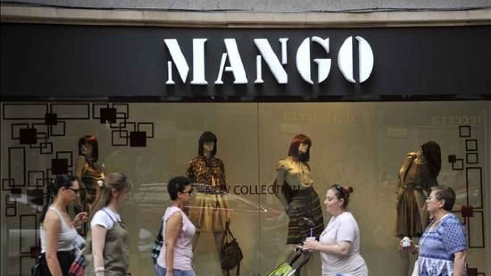 Tienda de Mango en una imagen de archivo