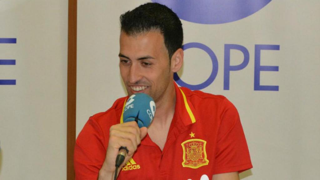 Busquets, en El Partidazo de COPE. Foto: Twitter (@partidazocope)