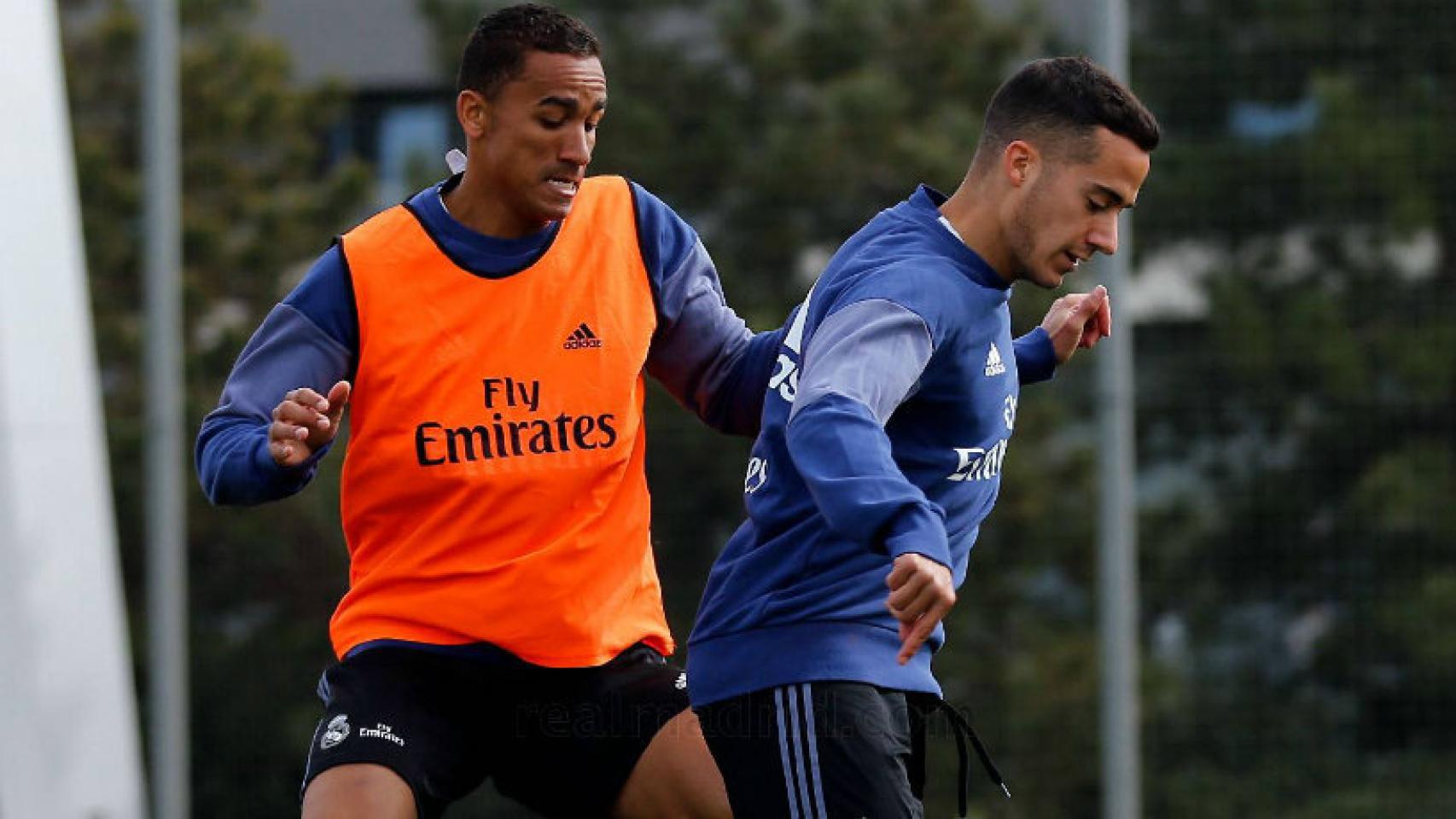 Danilo y Lucas Vázquez