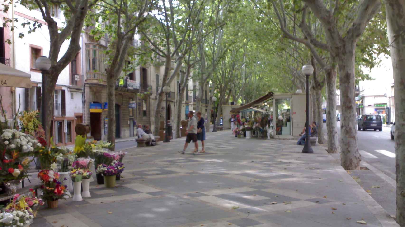 El principal paseo de Palma de Mallorca se llamó desde 1998 a 2013 Rambla de los Duques de Palma.