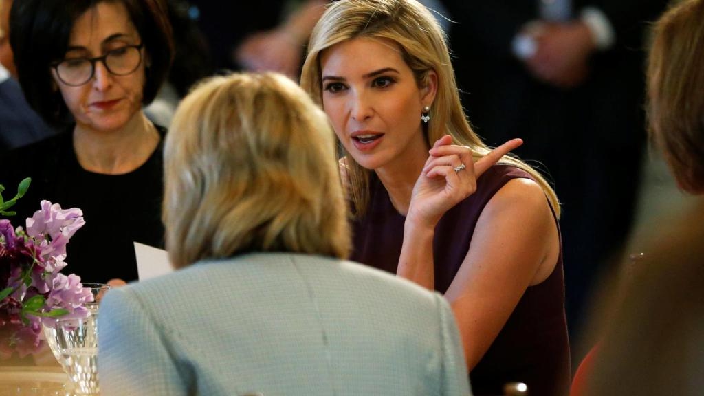 Ivanka Trump, en un acto celebrado en la Casa Blanca en el Día de la Mujer.