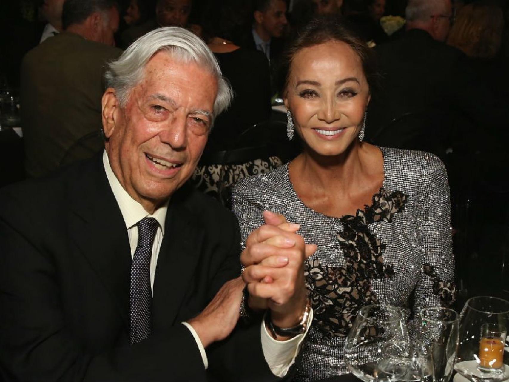 Mario Vargas Llosa e Isabel Preysler.