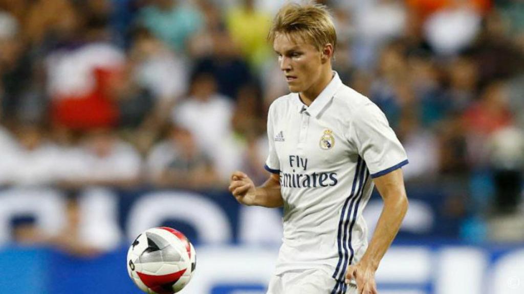 Odegaard, en el Madrid