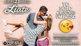 Denuncian el anuncio de un bar de Cuenca por ofrecer como reclamo besos de mujeres a sus clientes