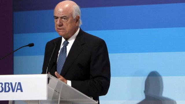 Francisco González, presidente del BBVA.