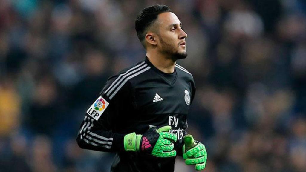 Keylor Navas, en un partido con el Real Madrid