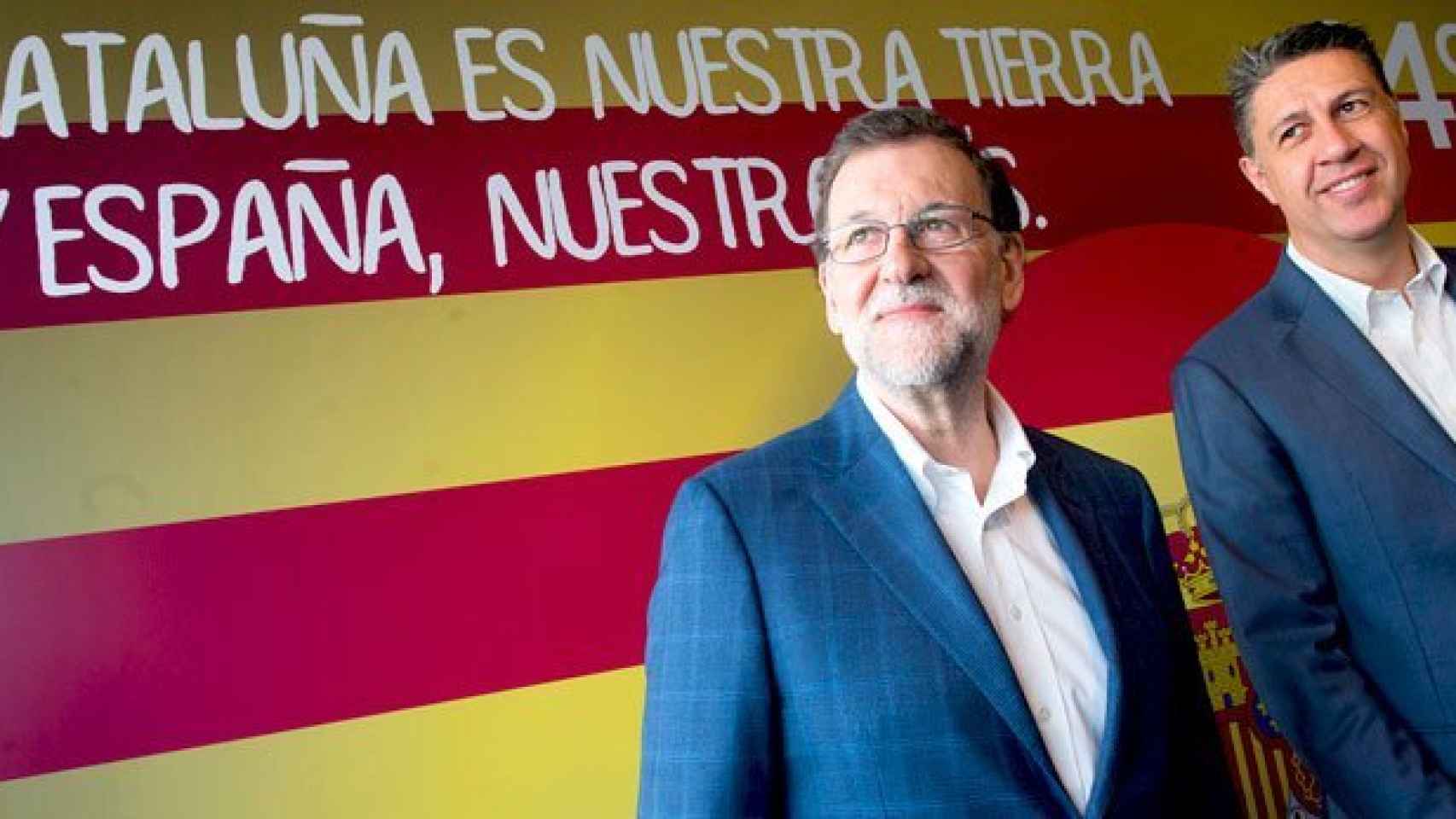 Rajoy, en un acto este lunes en Cataluña.