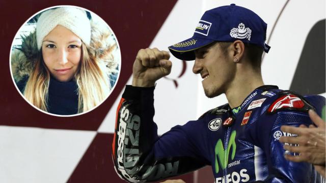 Maverick Viñales dejó a su chica hace 8 semanas.