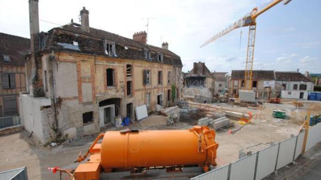 El museo de Claudel, en construcción.