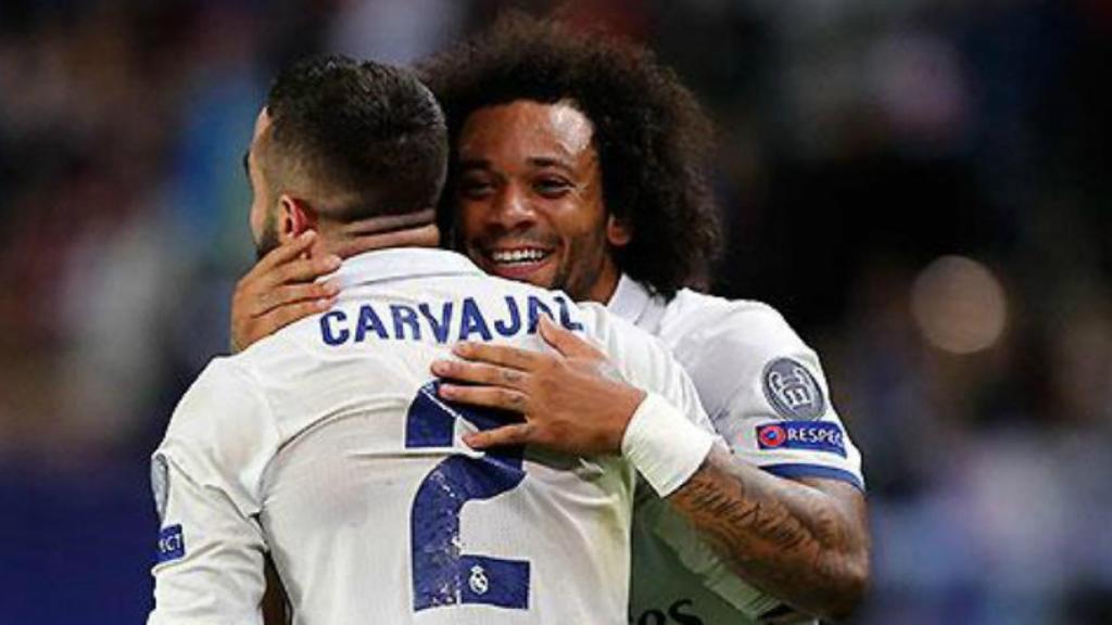 Carvajal y Marcelo.