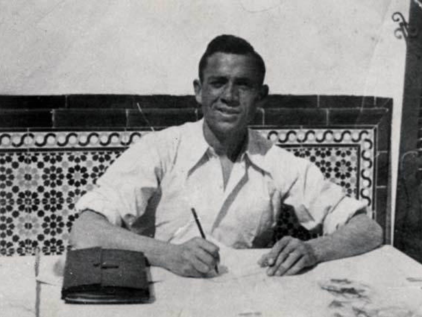 El poeta Miguel Hernández.