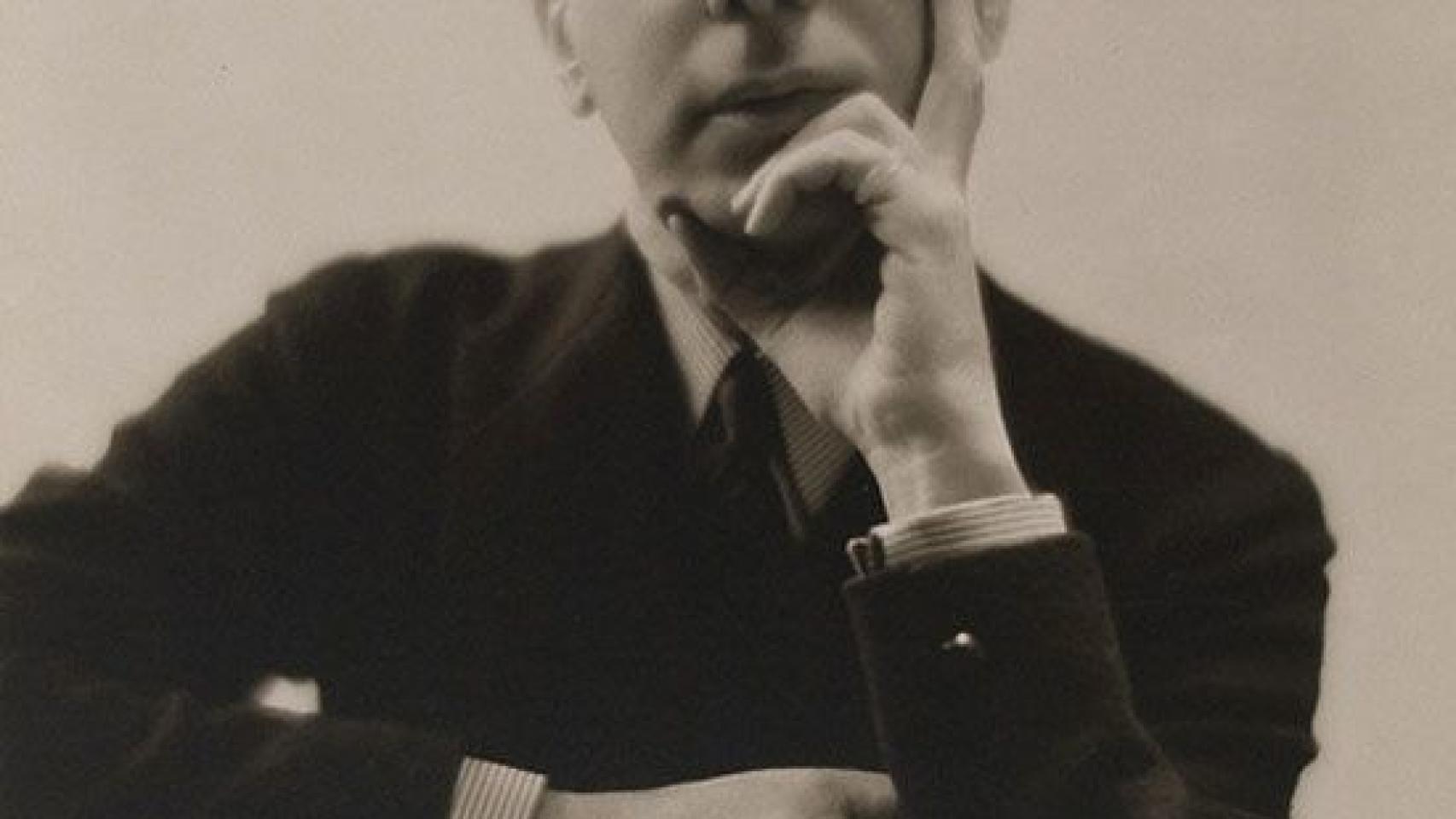 El Barón Adolph de Meyer, primer fotógrafo de moda de la historia. | Autoretrato para Vogue América.