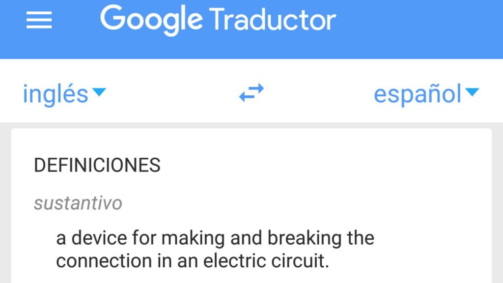 El Traductor de Google se ha actualizado y añade la función de diccionario