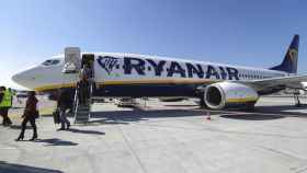 Imagen de un avión de Ryanair.