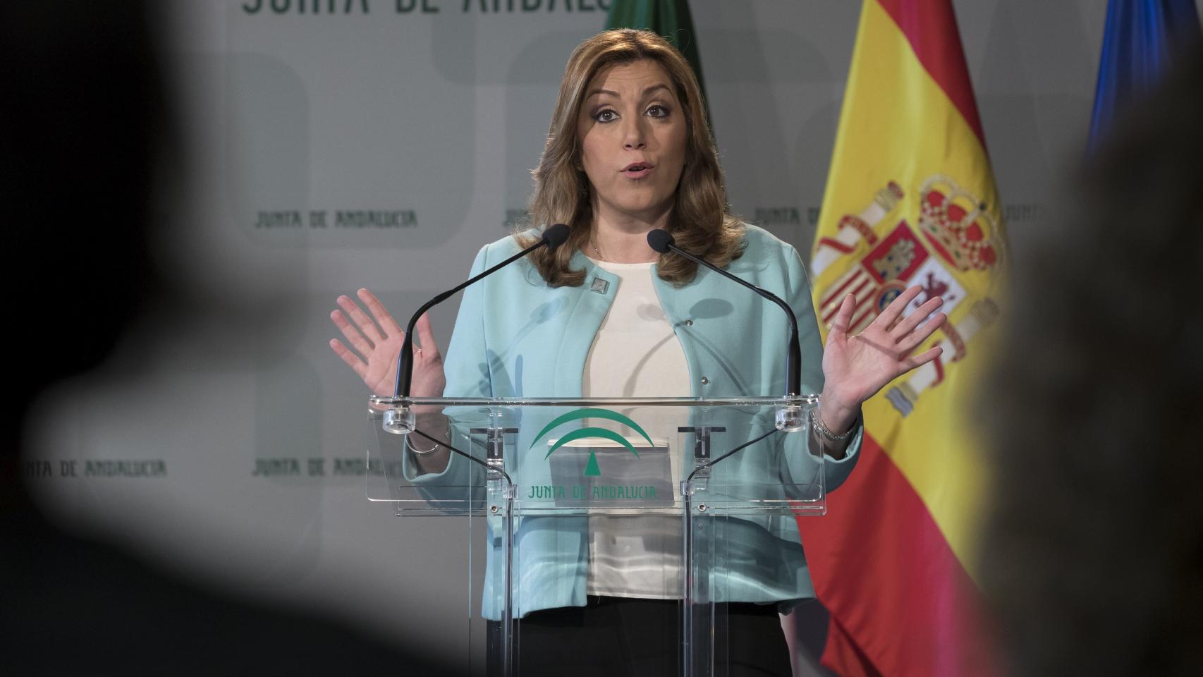 Díaz, durante un acto reciente.