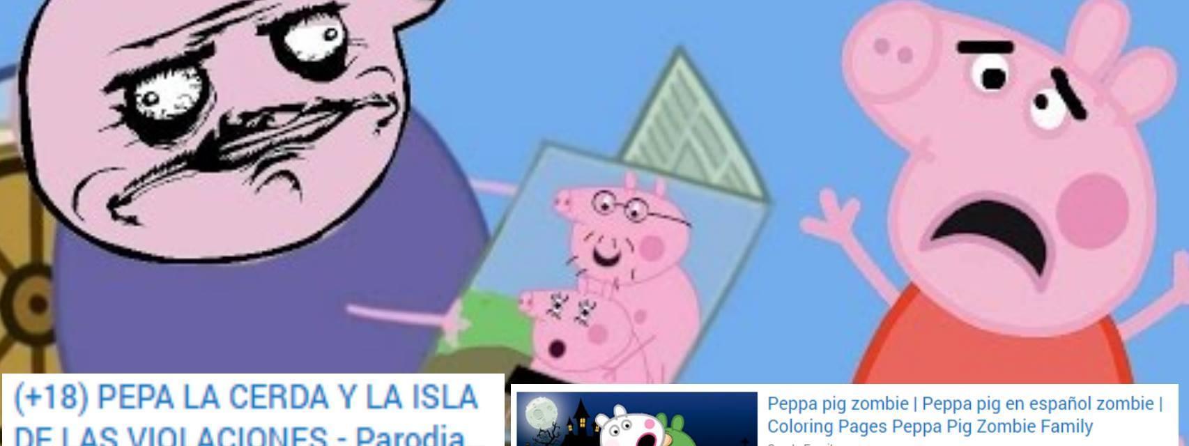 Las versiones macabras de Peppa Pig se infiltran en los canales infantiles  de Youtube