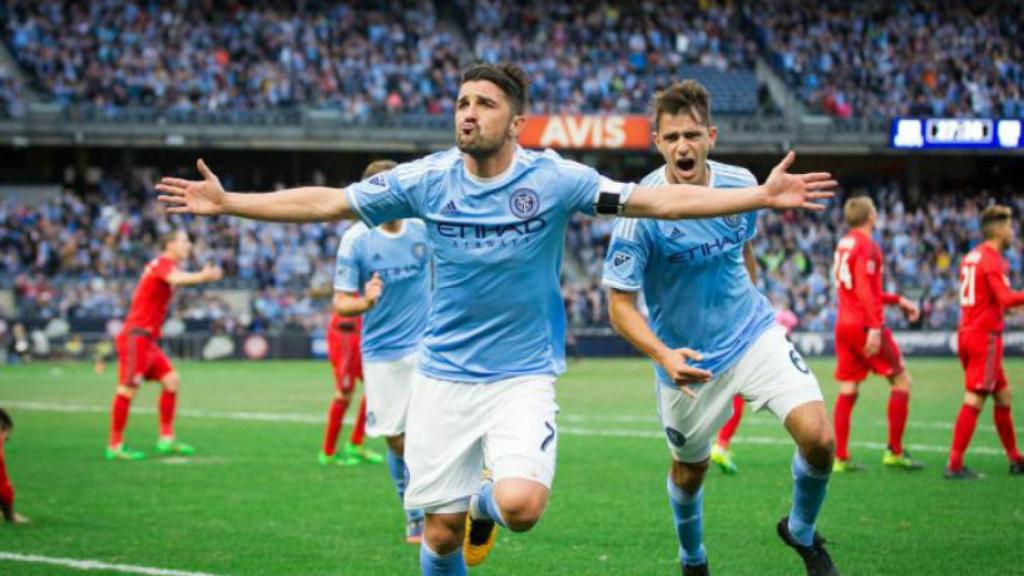 David Villa en el New York City. Foto: nycfc.com